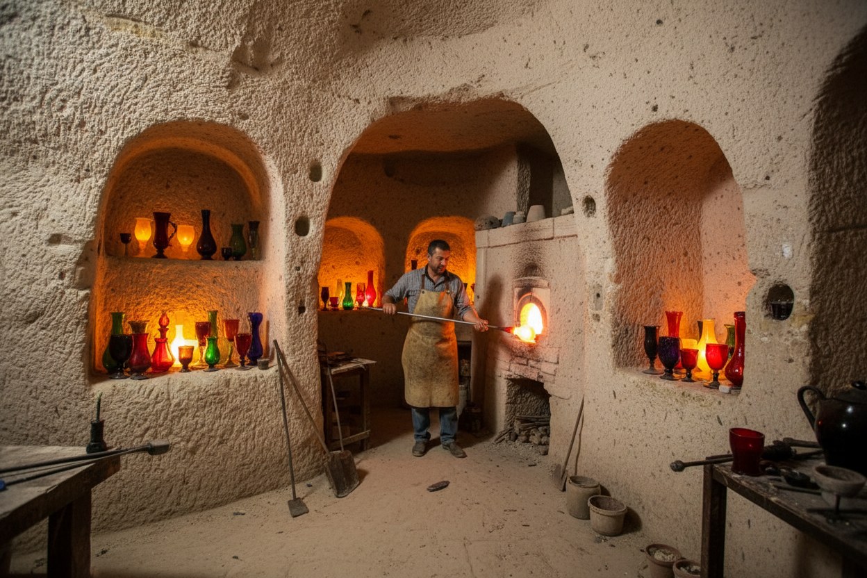 Kapadokya Cam Ocağı — Nevşehir Avanos
